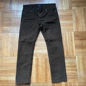 J.Crew brown corduroy pants.